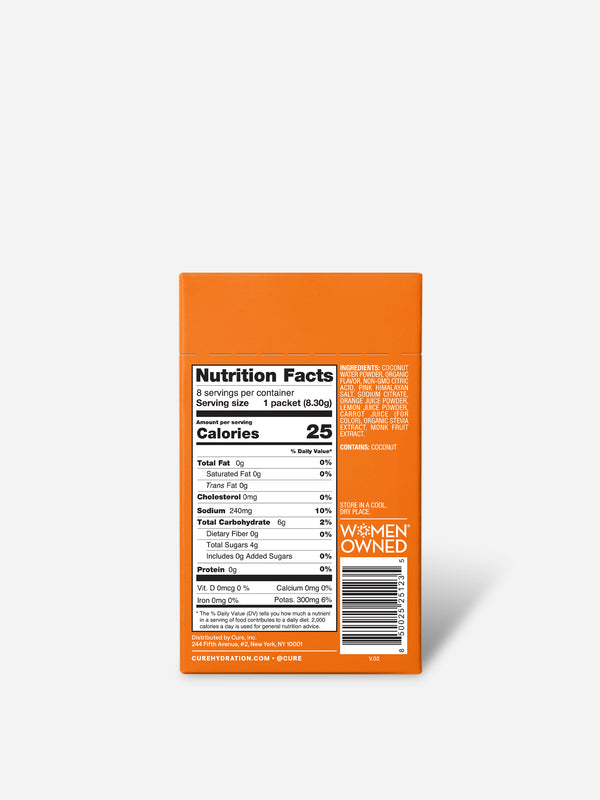 Orange Hydrating Electrolyte Mix