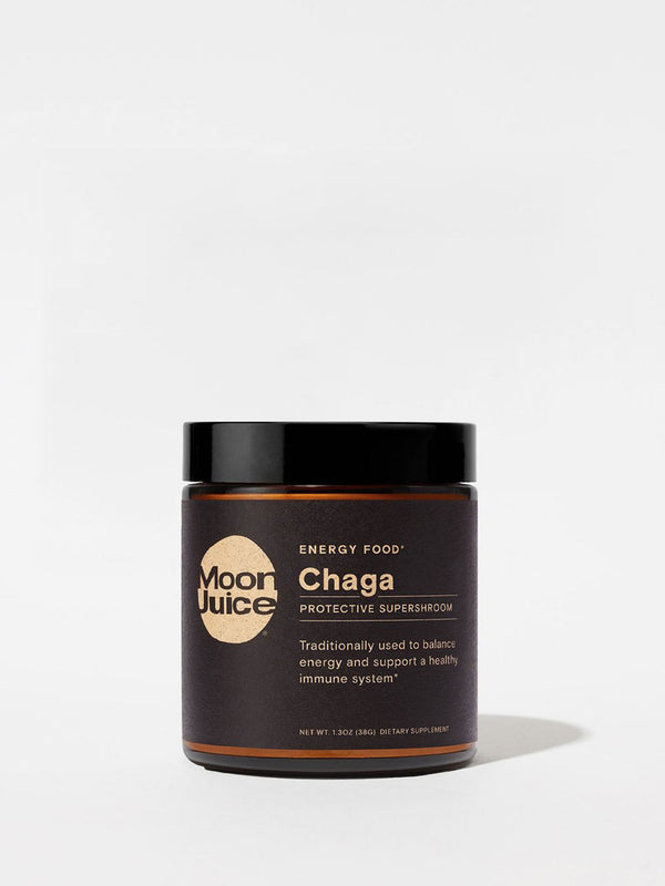 Moon Juice Chaga Powder Jar