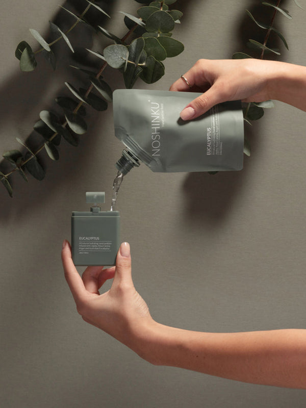 Eucalyptus Refillable Pocket Sanitizer Duo