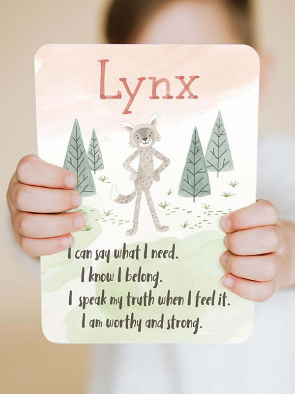 Lynx Snuggler for Self-Expression